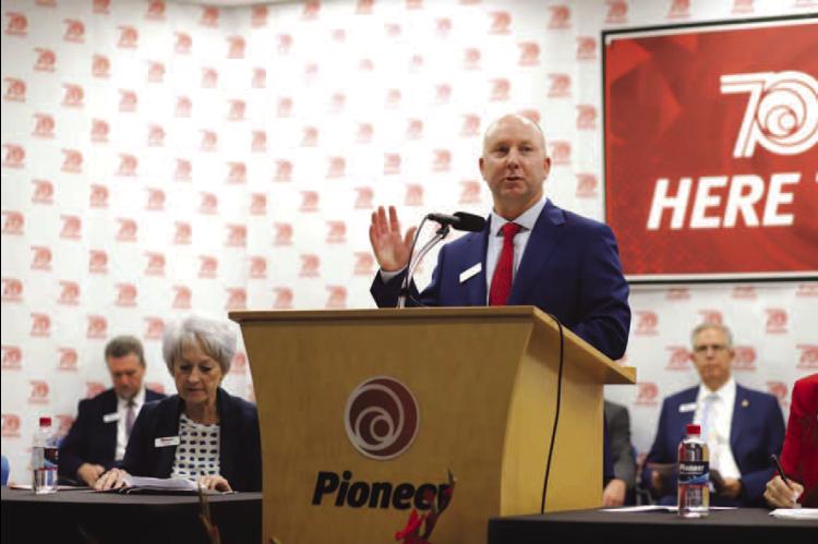 	Pioneer annual meeting celebrates 70 years with near- record turnout 