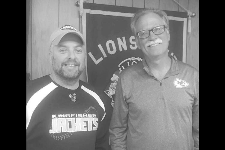 Slezickey explains Kingfisher’s sales tax proposition during Lions address