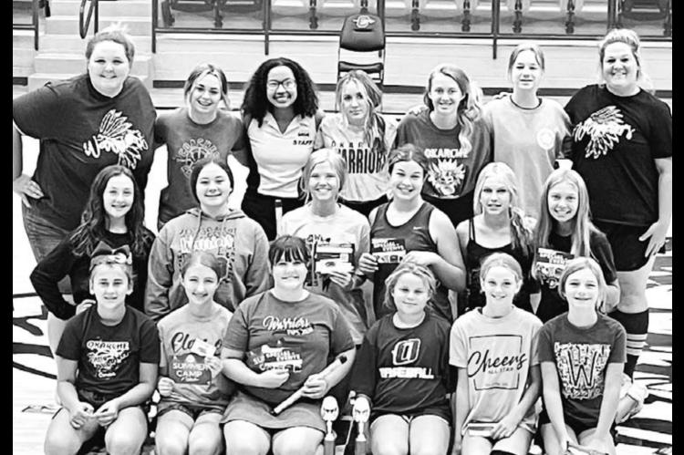 6 Okarche cheerleaders named All-American at camp