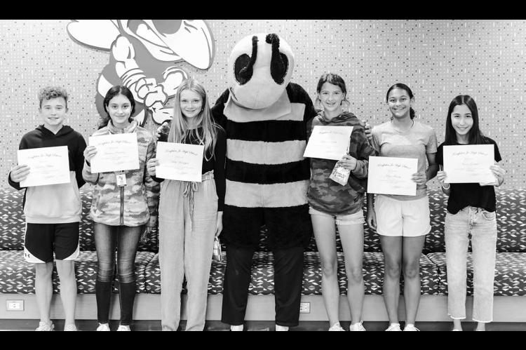 Kingfisher Junior High names September Students of the Month