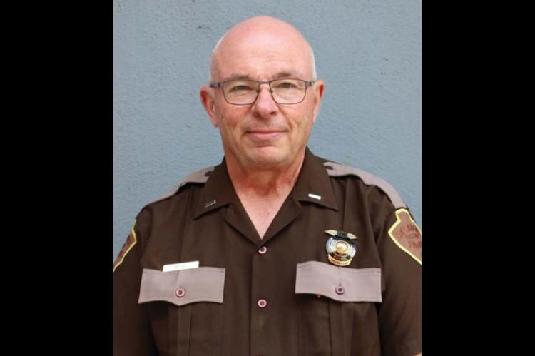 Lt. Reitz hanging up uniform after 37 years