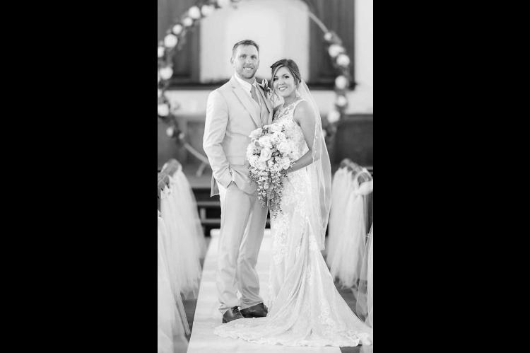 Kyle Jech, Morgan Renbarger exchange vows in Kingfisher on first day of spring