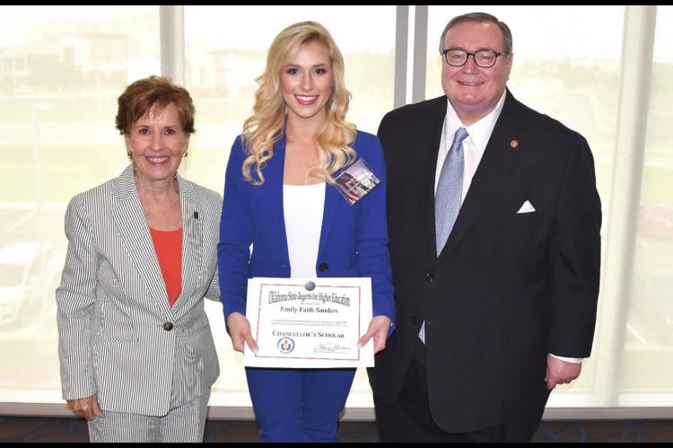 Sanders named Hans Brisch Scholar