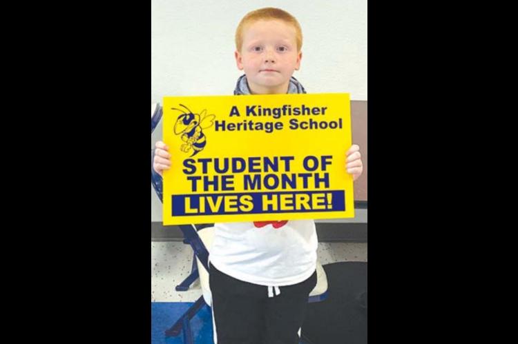 HERITAGE ELEMENTARY STUDENTS OF THE MONTH