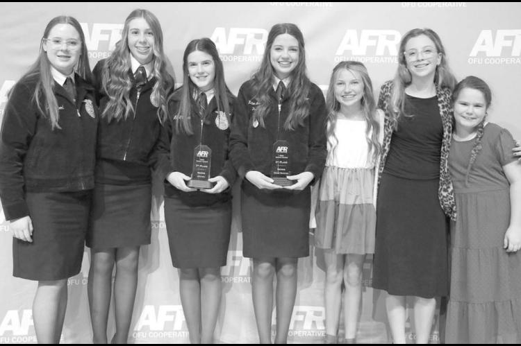 Dover and Kingfisher students place at AFR’s annual state speech competition