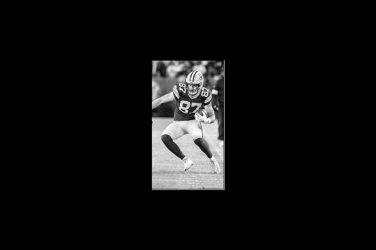 Sternberger grabs 1st NFL TD in NFC title game