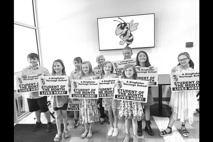 Heritage Announces Students of the Month