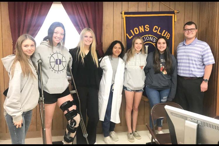Okarche ag issues team addresses Lions Club