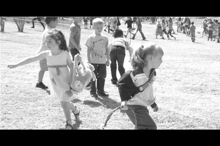 BLAST FROM THE PAST – These kids were sure having fun at this 2013 Easter Egg Hunt at Bull Foot Park in Hennessey. It’s a good chance some of those pictured are now in high school, or might be graduating this year. [Photo by Barb Walter]
