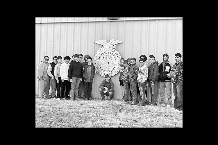 Hennessey’s FFA members put skills to use on new sign