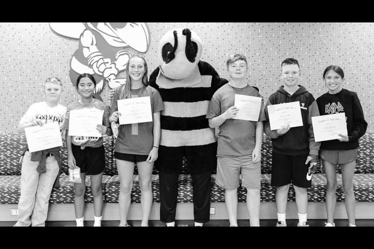 Kingfisher Junior High names August Students of the Month
