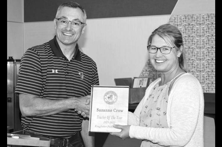 KPS recognizes Crow, Pflueger
