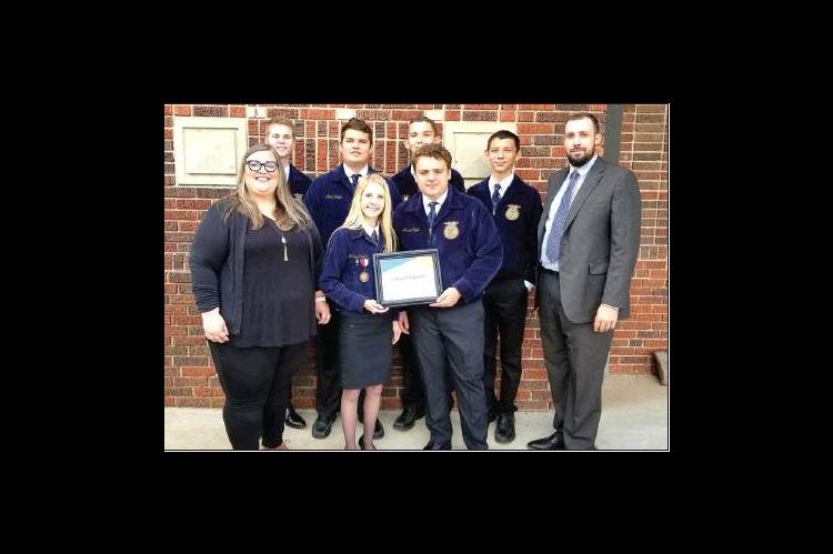 Lomega, Hennessey FFA chapters receive STEM grants