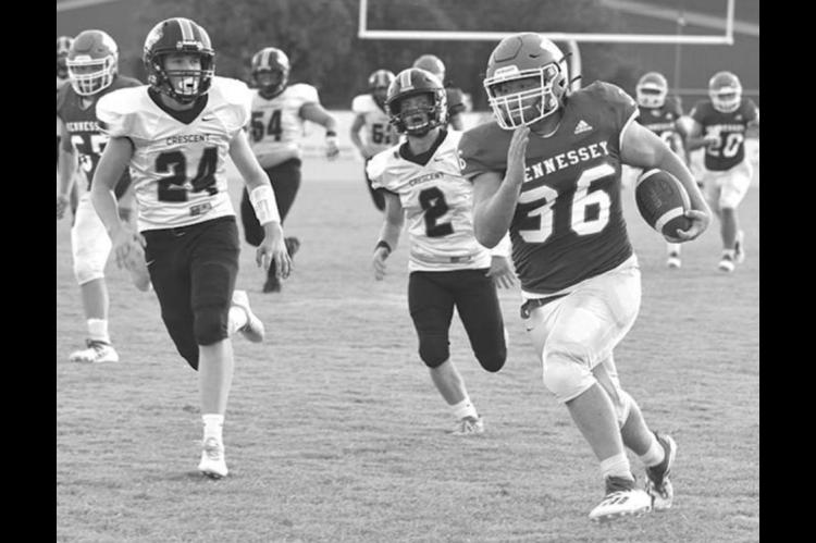 Crescent tops Hennessey in defensive battle