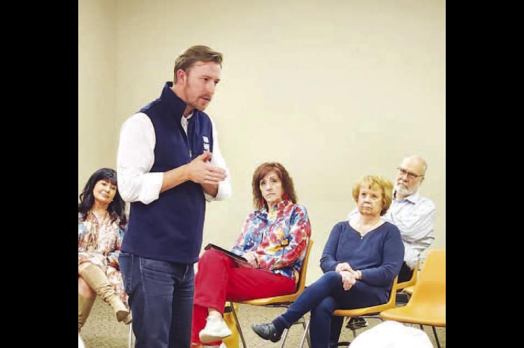 Walters hits on variety of topics with county Republicans group