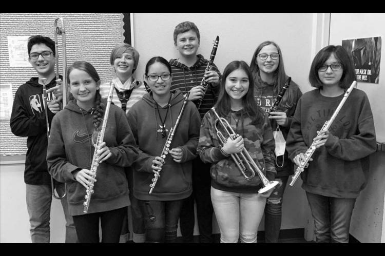 Kingfisher students earn spots on the Red Carpet Honor Band