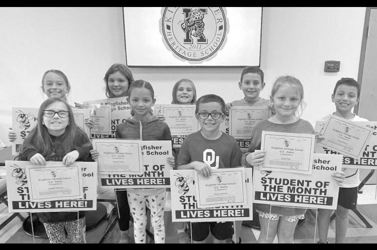 Heritage School names Students of the Month
