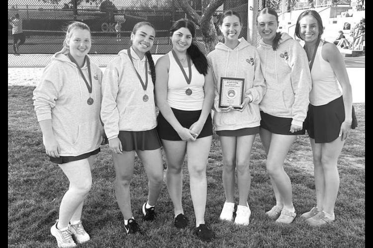 KHS girls tennis 2nd at Hub City