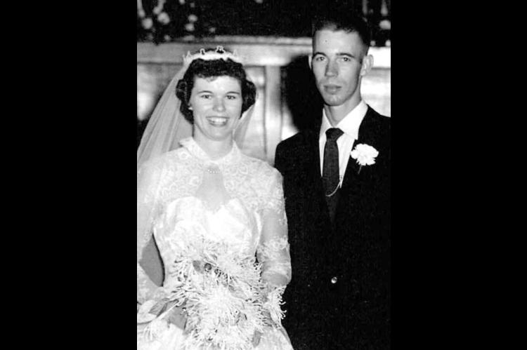 John and Gladys Hopkins in 1954...and 2024