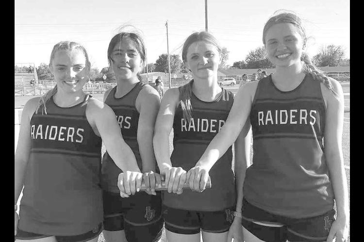 Lomega sees new school record in mile relay; several Raiders are state qualifi ers