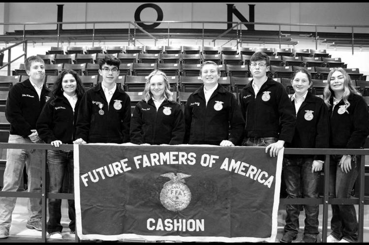 2020-21 Cashion FFA Chapter Officers