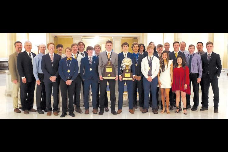 CHAMPS HONORED AT THE CAPITOL