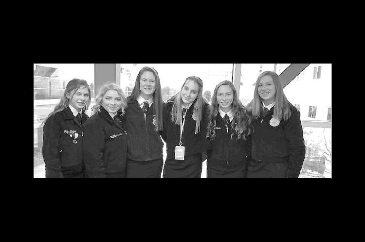 Okarche FFA attends conference, Christmas party
