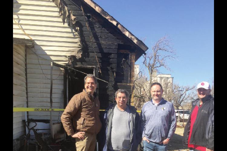 Community comes to aid of KPS custodian, wife displaced by fi re