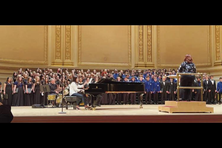 KHS choir members perform at Carnegie Hall