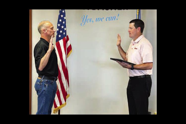 Wittrock, Mecklenburg take oaths for city office