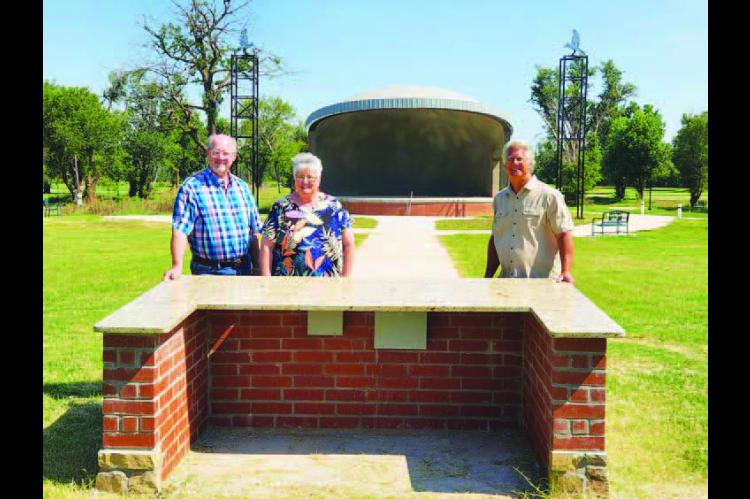 Bandshell moves another step closer to completion