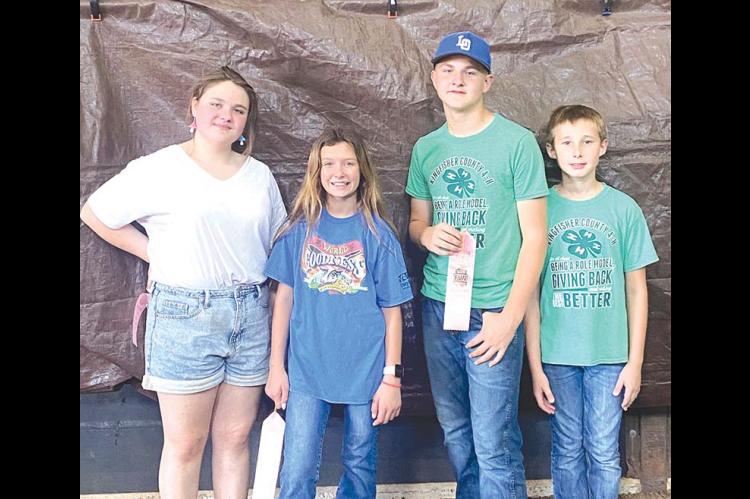 Judging team 4th at State Fair