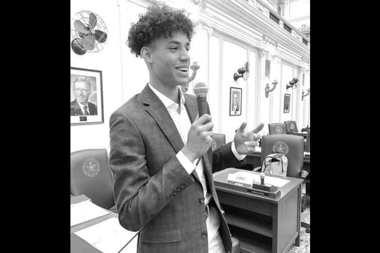 Combs takes part in Capitol Camp