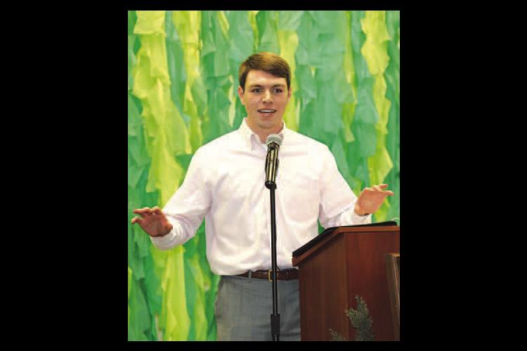 Burns relays pride in his hometown