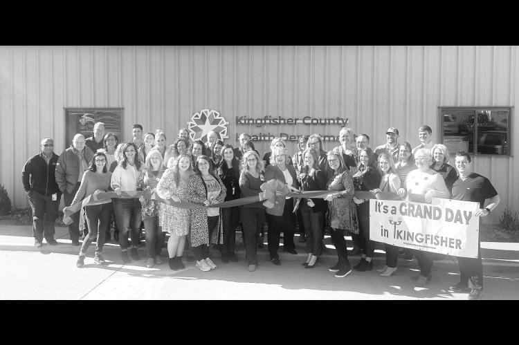 Kingfisher County Health Department Ribbon Cutting