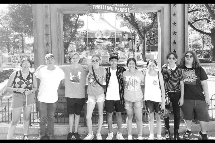 Dover FFA officers take part in training at Six Flags