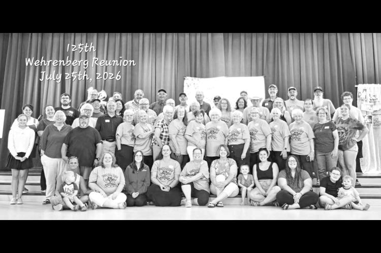 Wehrenberg family members gather for July reunion
