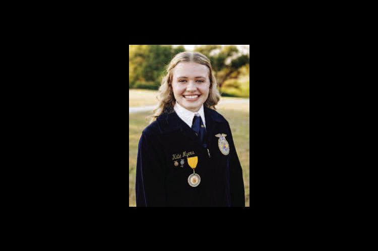 	Myers named to Ag Youth Council 
