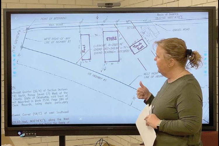Hennessey board sees truck plaza plans