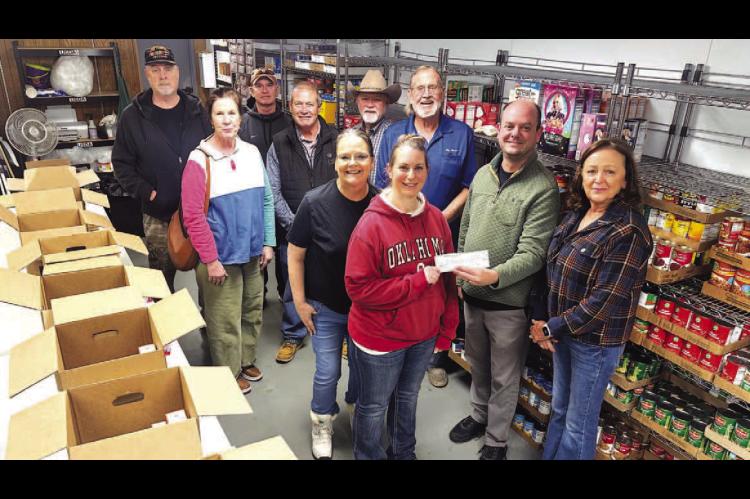 Elks members pay a little extra to donate to county food bank