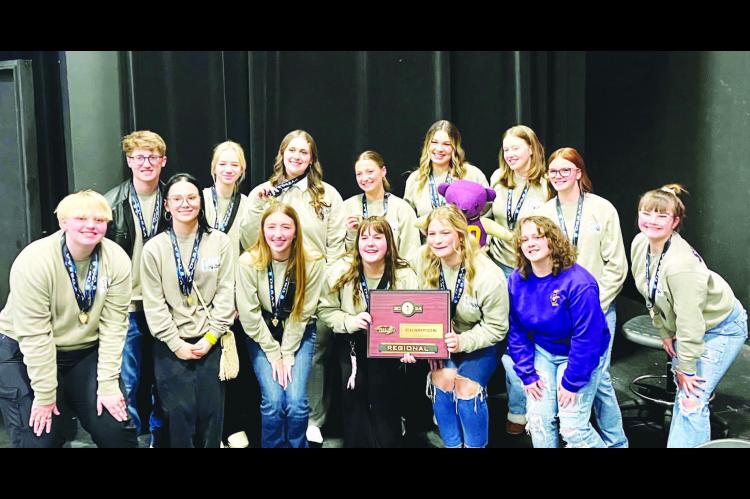 Okarche lands sweepstakes win at regional speech