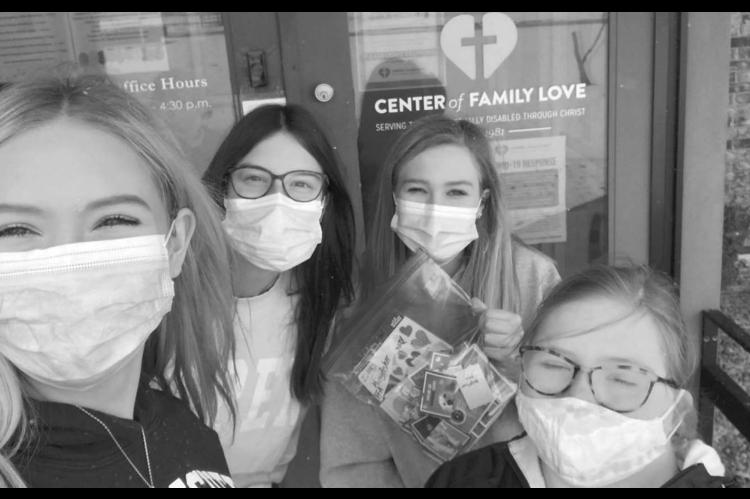 KHS FFA members spread Valentine’s Day cheer