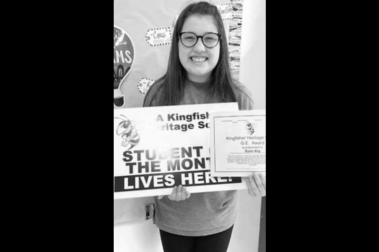 Heritage School Students of the Month