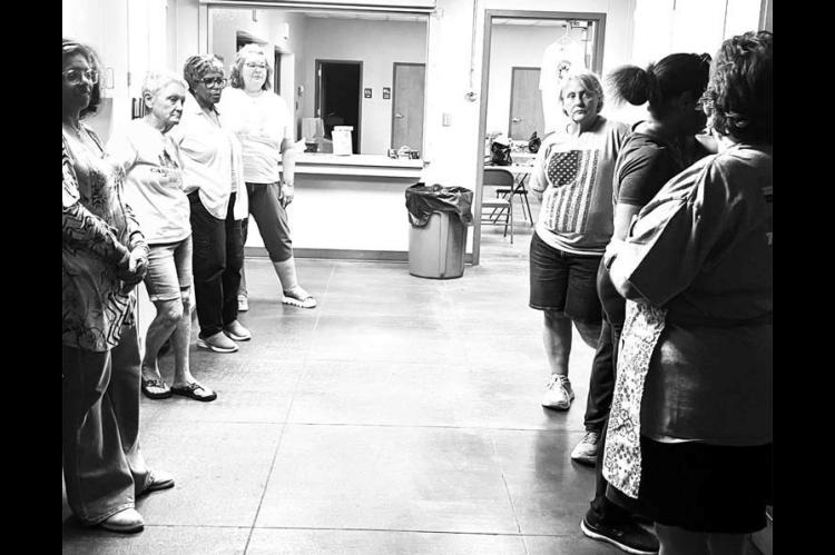 Front Porch Friends OHCE members take part in canning workshop