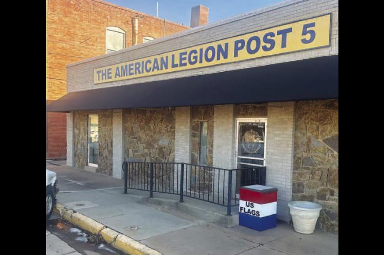 A fitting resting spot for ‘Old Glory’
