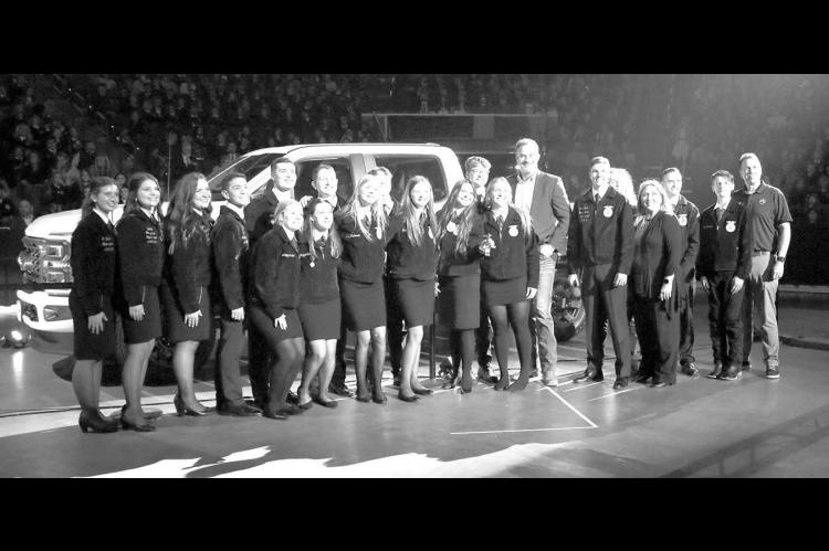 Cashion FFA Chapter wins new truck