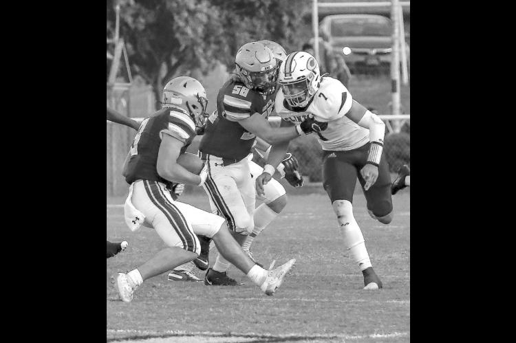 Clinton overpowers Jackets, 21-10
