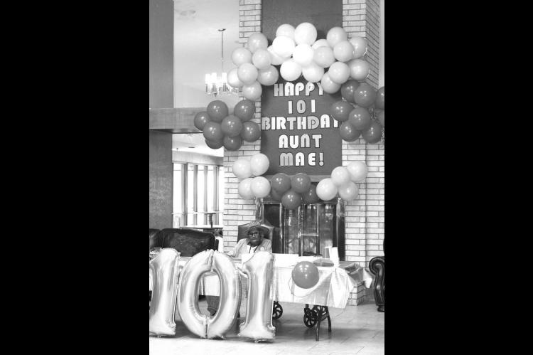 ‘Aunt’ Mae Hartfield turns 101