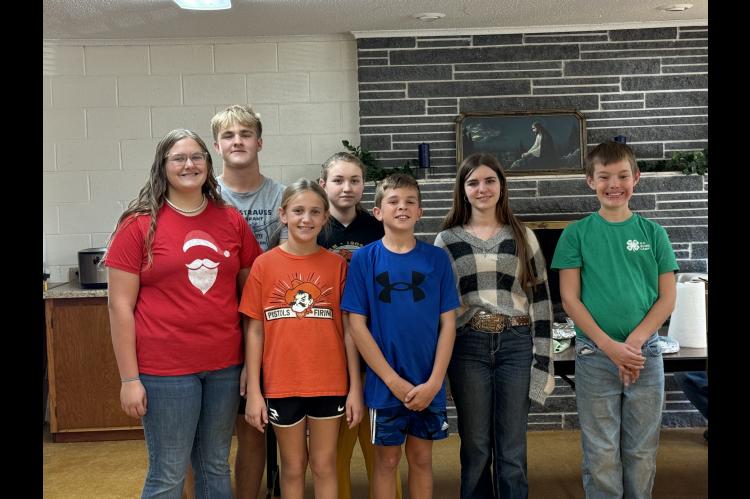 Lomega 4-H Officers