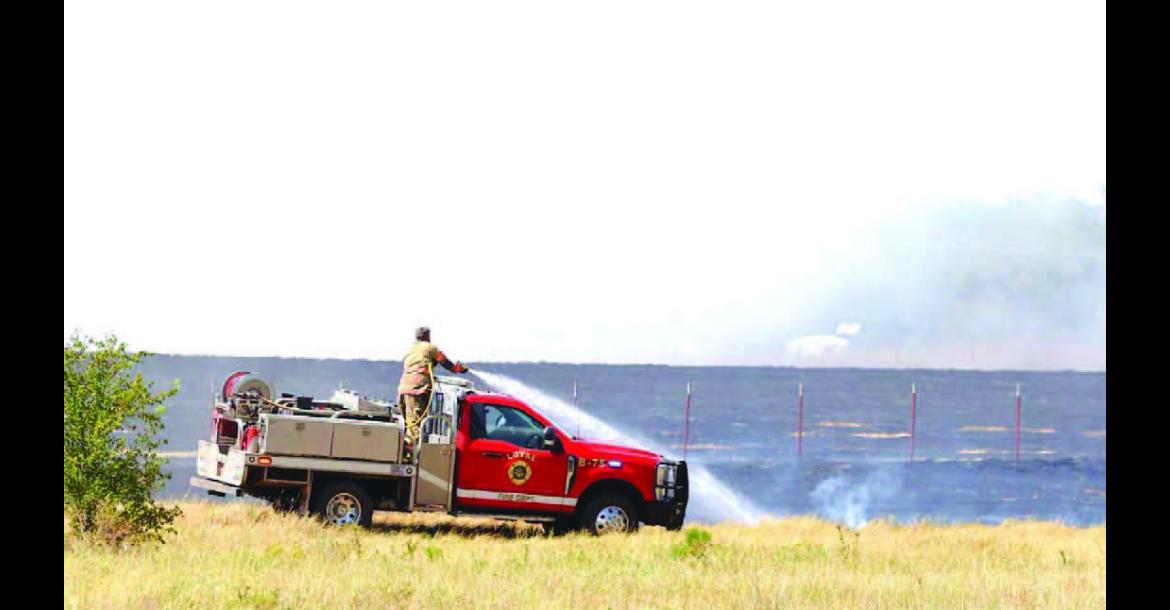 HOTTEST DAY GETS EVEN HOTTER FOR COUNTY FIRE CREWS
